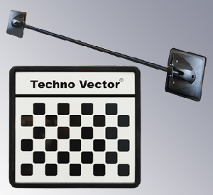 Референсные мишени Техно Вектор 6 устанавливаются перед рабочим местом